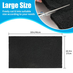 AQUANEAT pad filtrante de carbono recortable para adaptar filtro