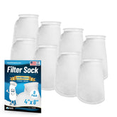 Calceta filtro Aquatic Experts de 4 pulgadas con 200 micron para filtración.