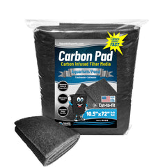 Aquatic Experts carbon pad corte-para-filtro mejora el ajuste y filtración.