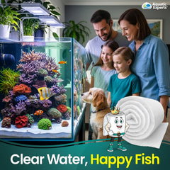 Aquatic Experts Fieltro de filtro diferencia-visual entre capas para filtración dual