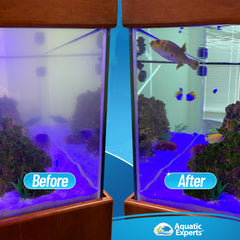Fieltro micro-denier Aquatic Experts para sump, filtración duradera