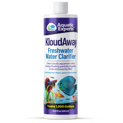 KloudAway de Aquatic Experts, botella-claridad-agua, mejora la claridad del acuario.