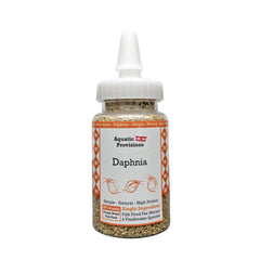 Aquatic Provisions Daphnia seco en botella, alimento listo para peces.