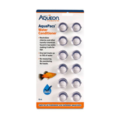 Aqueon AquaPacs bola-10gal neutraliza cloro para peces.
