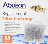 Cartucho de filtro Aqueon 06084 mediano en empaque de dos cajas para acuario