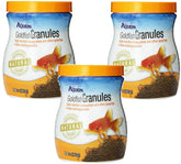 Aqueon granulos oro para pez dorado en frasco, nutrición diaria.