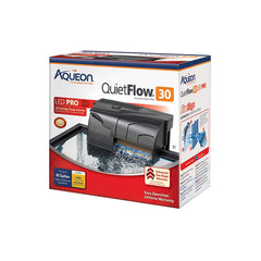 Aqueon QuietFlow 30 LED Pro, filtro interior para manejo eficaz del agua
