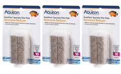 Aqueon reductor de amoníaco QuietFlow, pastillas de filtro para acuarios que apoyan la estabilidad del agua