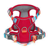 Aring pet arnés sin tirones para perro rojo, cómodo y seguro para paseos diarios