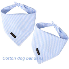 Aring pet bandana de algodón cómodo, fácil de lavar y mantener