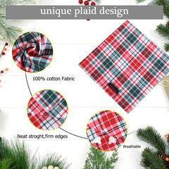 Bandana navideña de ARING PET con diseño clásico, perfecta para lucir en celebraciones.