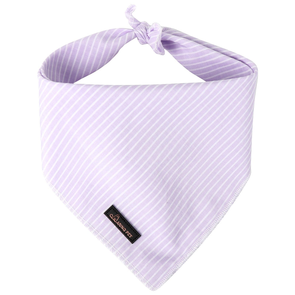 Bandana Aring pet lavanda para perro, ideal para fotos
