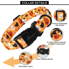 Collar Aring Pet Algodón Suave, ligero y agradable para la piel del perro.