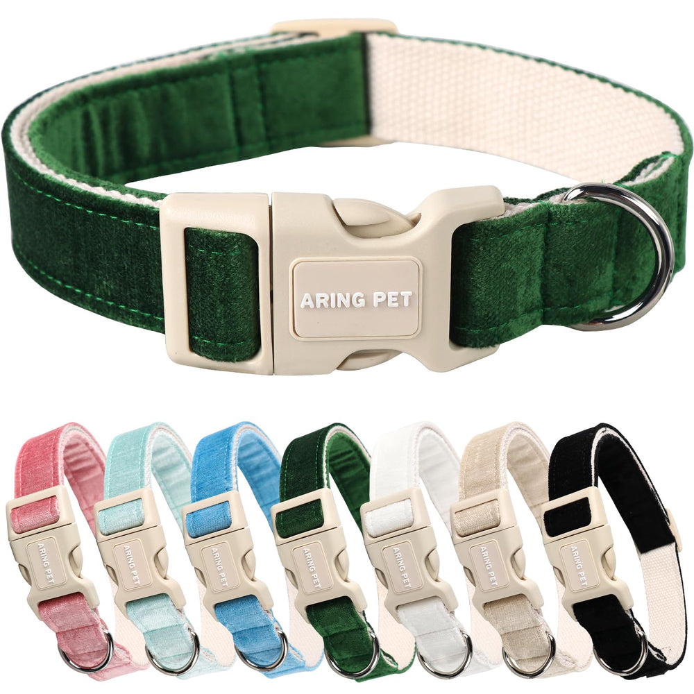 Collar Aring para perros ajustable de algodón ligero.
