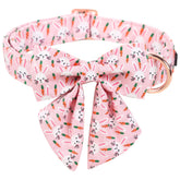Collar ARING PET con lazo caballero para perro, ideal para paseos con estilo.