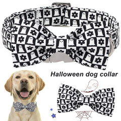 Lazo a juego en collar Aring Pet, perfecto para Halloween.