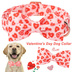 Collar Aring con corazón rojo, perfecto para celebraciones y salidas