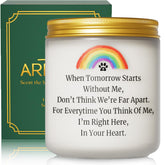 ARLYPET vela recuerdo perro con poema para consuelo emocional.