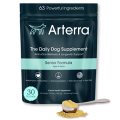 Arterra Senior Dog Powder para articulaciones: mejora movilidad y confort diario
