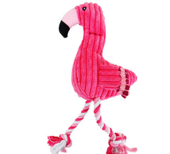 Artinova juguete peluche flamenco con sonajero, ideal para juego diario.