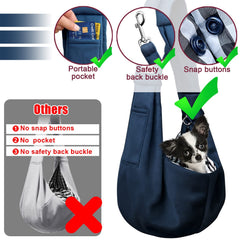 Artisome Sling con bolsillo frontal para objetos personales.