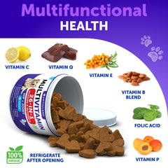 Artullano Dog Multivitamin 26 en 1, salud digestiva y equilibrio intestinal.