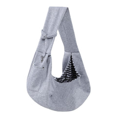 ARZQUT bandolera para perros reversible, vista frontal, cómoda para paseos cortos.
