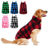 ASENKU capa de invierno para perro, vista frontal, mantiene al perro abrigado en paseos fríos
