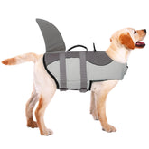 ASENKU chaleco salvavidas para perro con tiburón, flotación estable para nadar