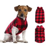 ASENKU sudadera para perro a cuadros, calor cómodo para paseos