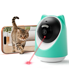 ASFSKY Cámara Mascotas 2K con seguimiento de gatos para capturar momentos adorables