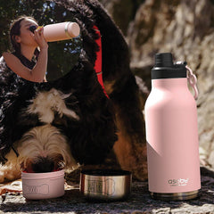 Asobu Barky: cuencos desmontables para agua y comida en viaje.