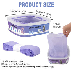 Astrallgn Genie Plus recambio: control de olores prolongado y uso sencillo