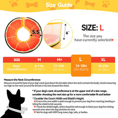 AThooDel collar inflable protege la herida sin incomodar al perro
