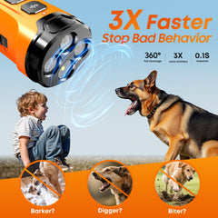 ATVIOO: Linterna de entrenamiento para perros durante paseos nocturnos