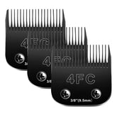 Audoc 4F blades: hoja 9,5 mm para un corte preciso en perros.