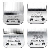 Audoc 4pack: cuchillas cerámicas para perros, corte suave y duradero