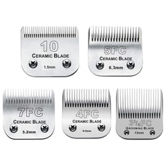 Audoc 5pack hojas cerámica para perros, corte suave y duradero