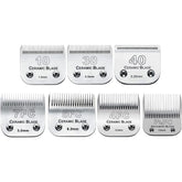 Audoc 7Pack cuchillas ceramicas y acero inoxidable para cortes suaves en perros