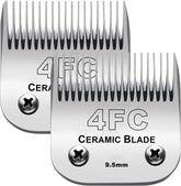 Audoc 4FC hojas cerámica y acero inoxidable, corte suave para mascotas.