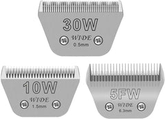 Audoc hojas ancho 10W para perros, corte suave y preciso.