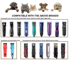 Audoc hojas desmontables para clipper, compatibles con A5 y Wahl KM.
