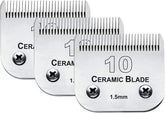 Audoc tres-pack hojas tamaño 10 para cortapelos: corte preciso y cómodo.