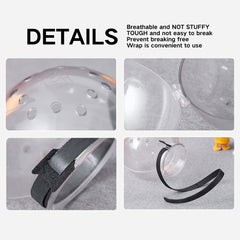 Augegel diseño ajustable para hocico, ajuste cómodo y rápido.