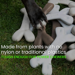 Augie Bones diseño duradero para masticación intensa de perros