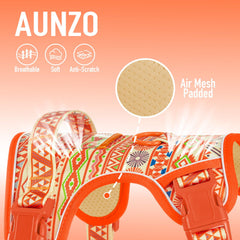 Arnés AUNZO ajustable para un ajuste personalizado y cómodo.