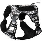 Arnés AUROTH para perro grande, vista frontal, cómodo y ajustable para paseos.