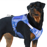 Arnés táctico AUROTH para perro grande, vista frontal para control suave