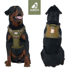 AUROTH arnés táctico con clip dorsal para control estable durante caminatas.