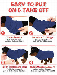 Suéter AURUZA para gatos y perros, tejido suave para interiores.